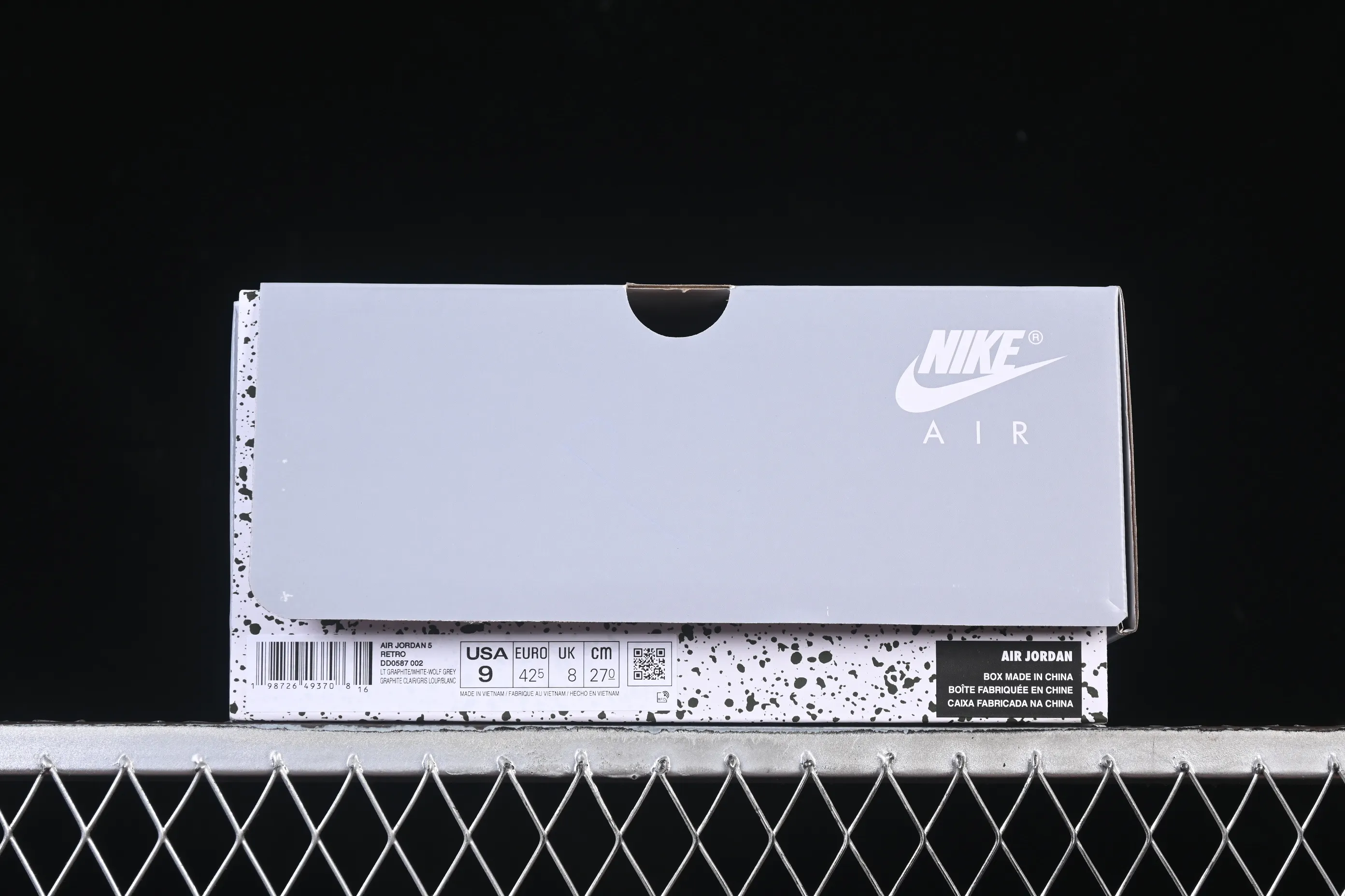 All categories Air Jordan Jordan series basketball shoes Air Jordan 5 Air Jordan 5 "Wolf Grey" AJ5 Joe 5 Wolf Gray DD0587-002